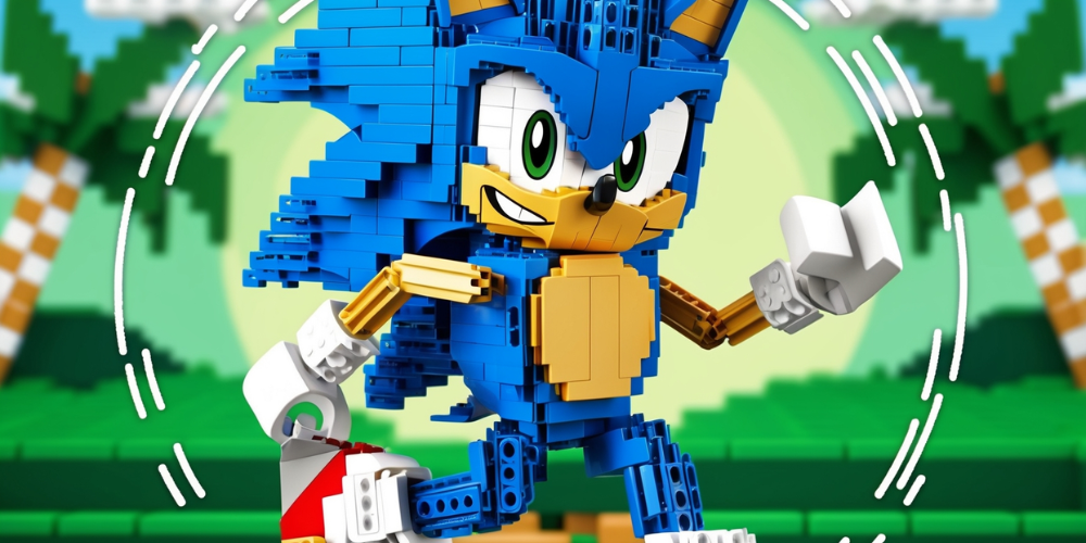 Lego Sonic the hedgehog art